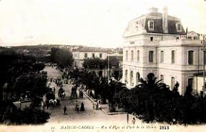 Maison-Carree - Rue d'Alger et Place de la Mairie - 1913